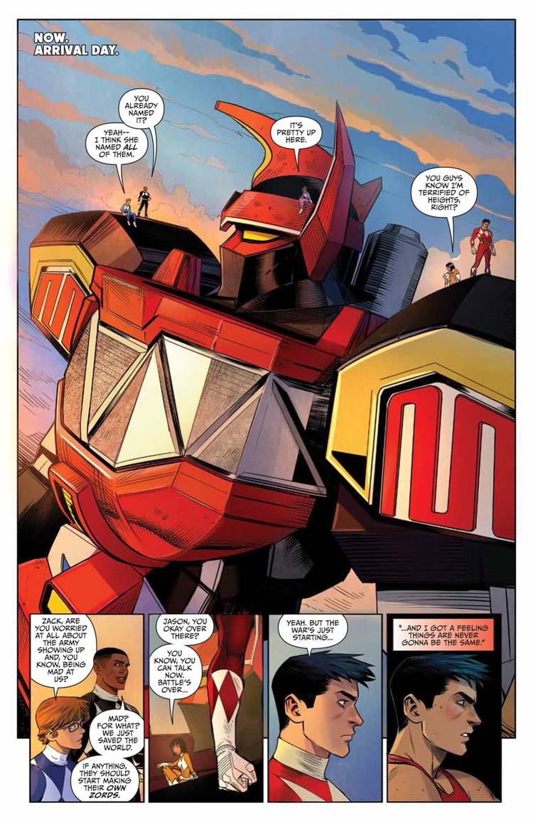 PREVIEW: Saban's Go Go Power Rangers #1