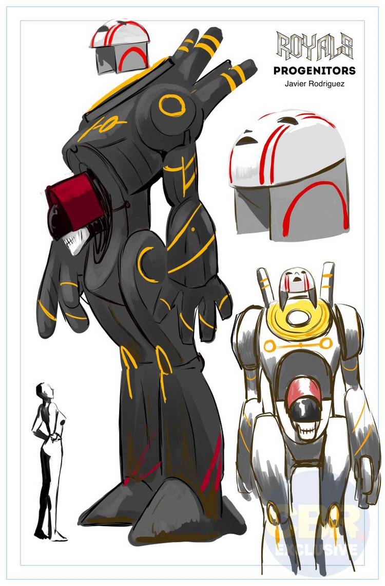 First Look at Inhumans, Progenitors Concept Art