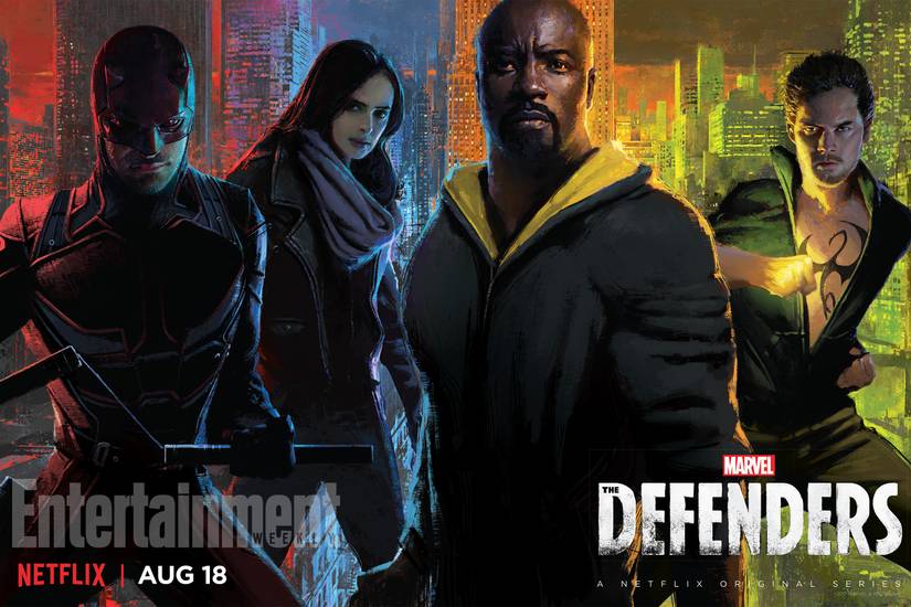 Marvel's Defenders & Punisher Debut Comic-Con Posters