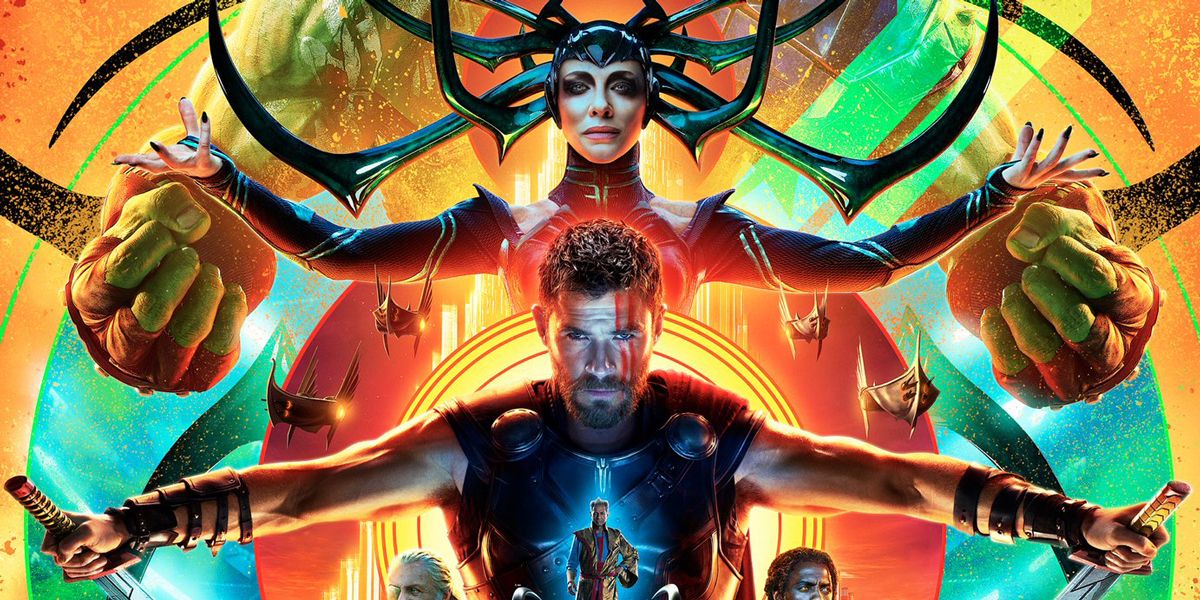 Thor: Ragnarok Poster Is Colorful & Symmetrical