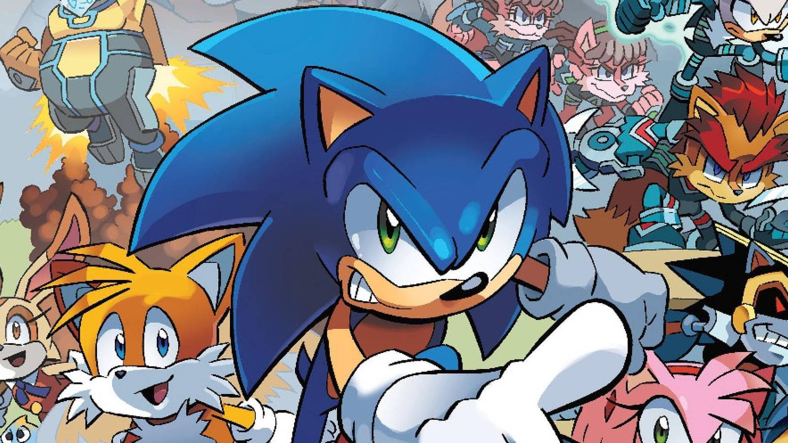 Archie Comics Sonic Comic Run Over