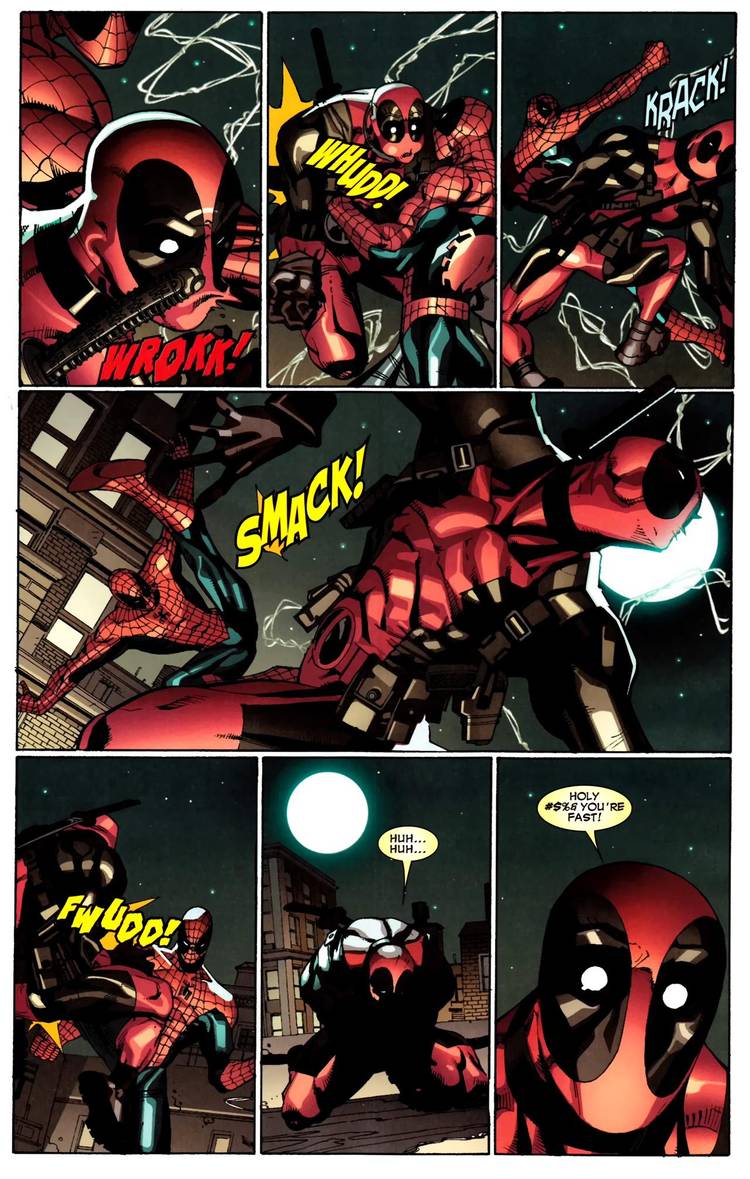 Deadpool Defeated Deadpool Beats Up Avengers' Villain, Kang