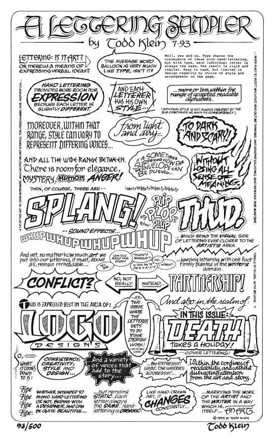 Commentator Lettering Letterer Appreciation Day: Inside the Unsung Art of Lettering