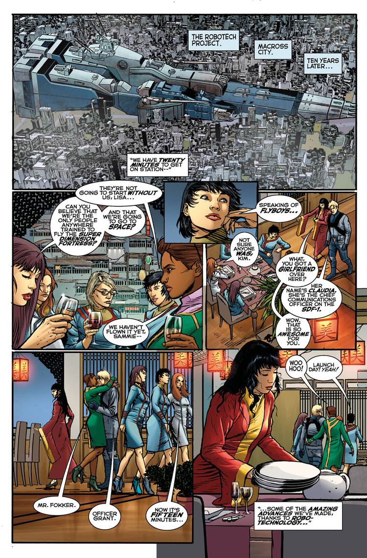 PREVIEW: Robotech #1