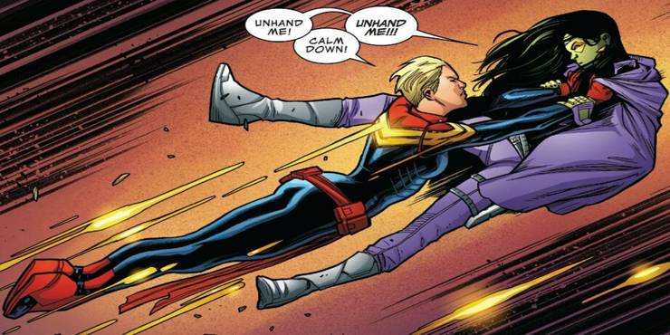 Captain Marvel All Of Her Powers Officially Ranked Cbr Captain Marvel All Of Her Powers Officially Ranked Cbr