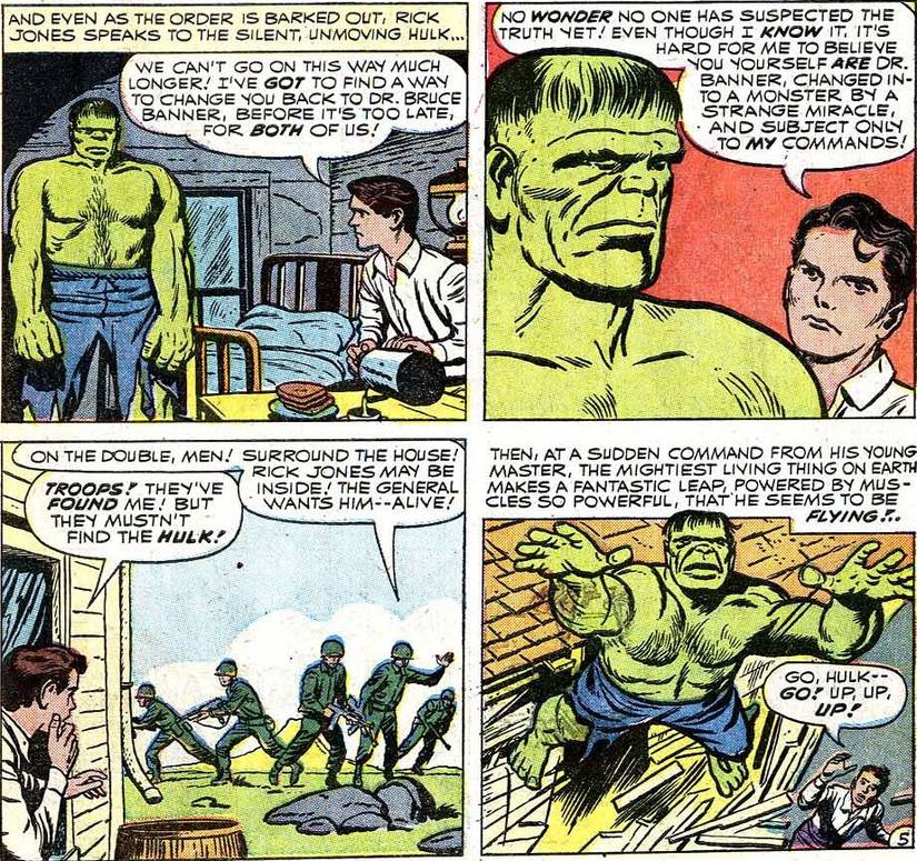 The Hulk Used to be Able to Fly!