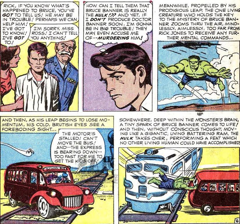 The Hulk Used to be Able to Fly!