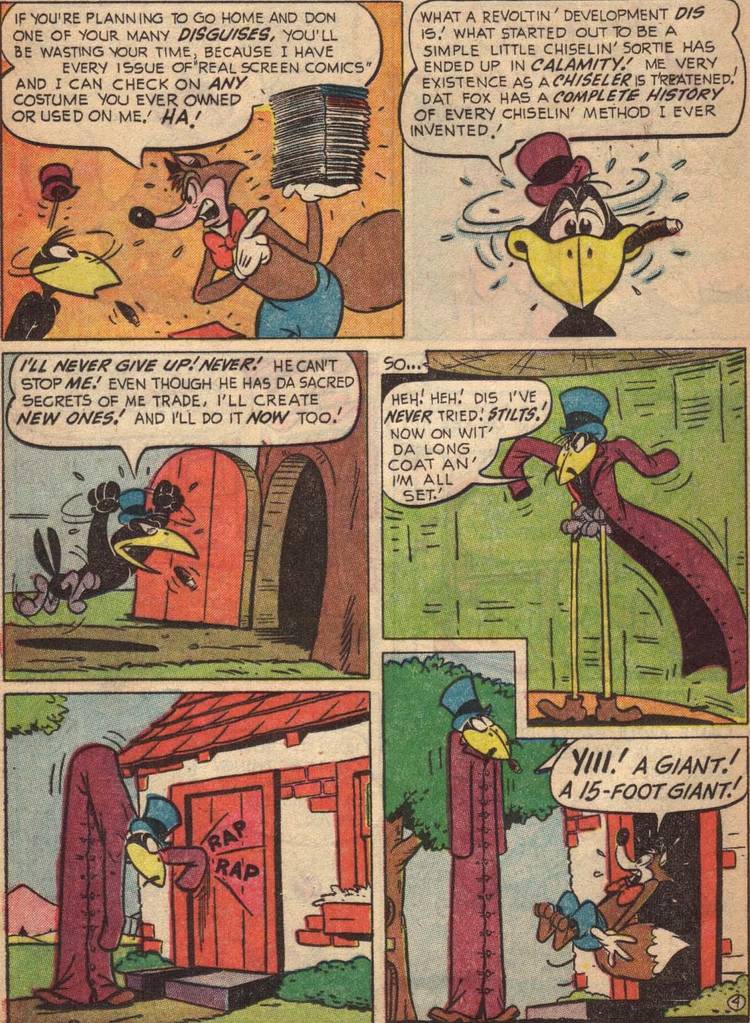 Comic Book Breaking the Fourth Wall in 1951