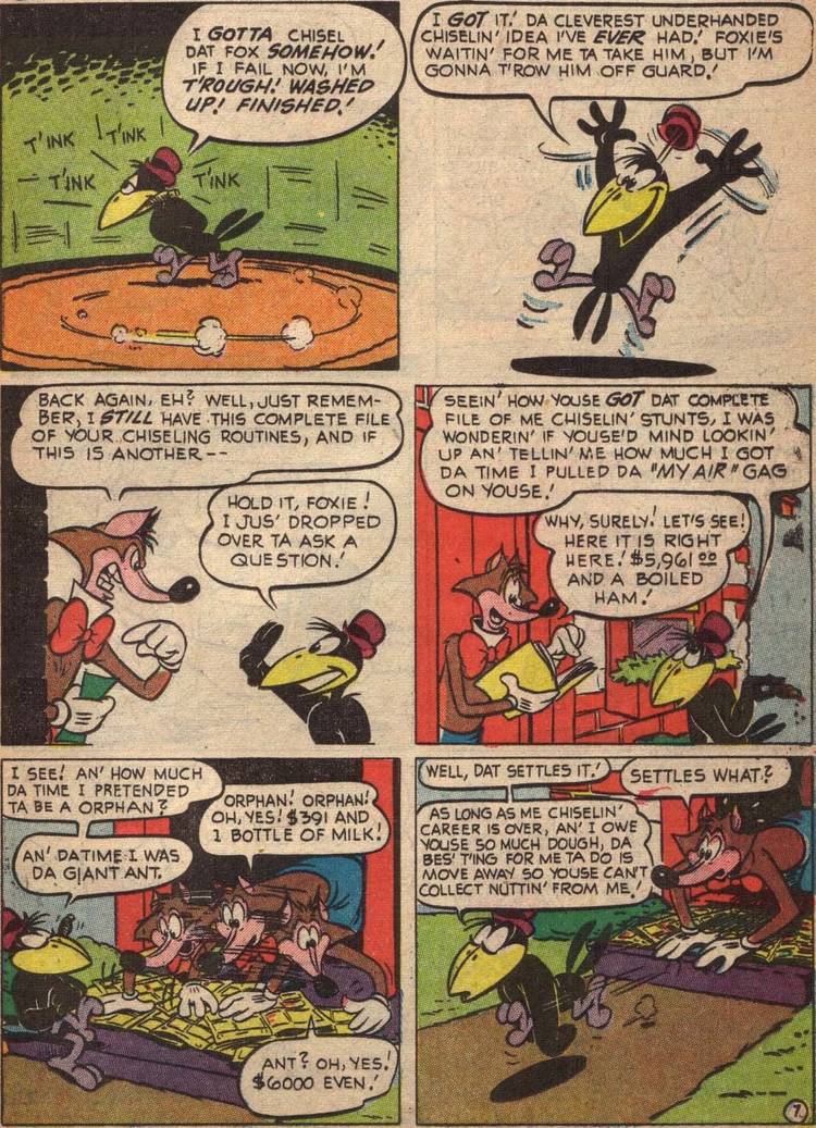 Comic Book Breaking the Fourth Wall in 1951