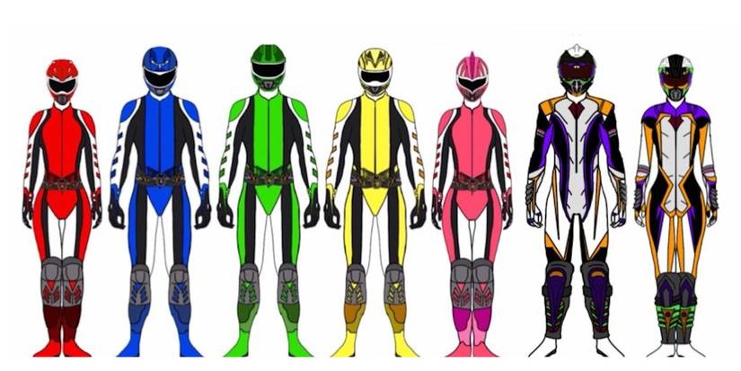Fan-Designed Power Rangers