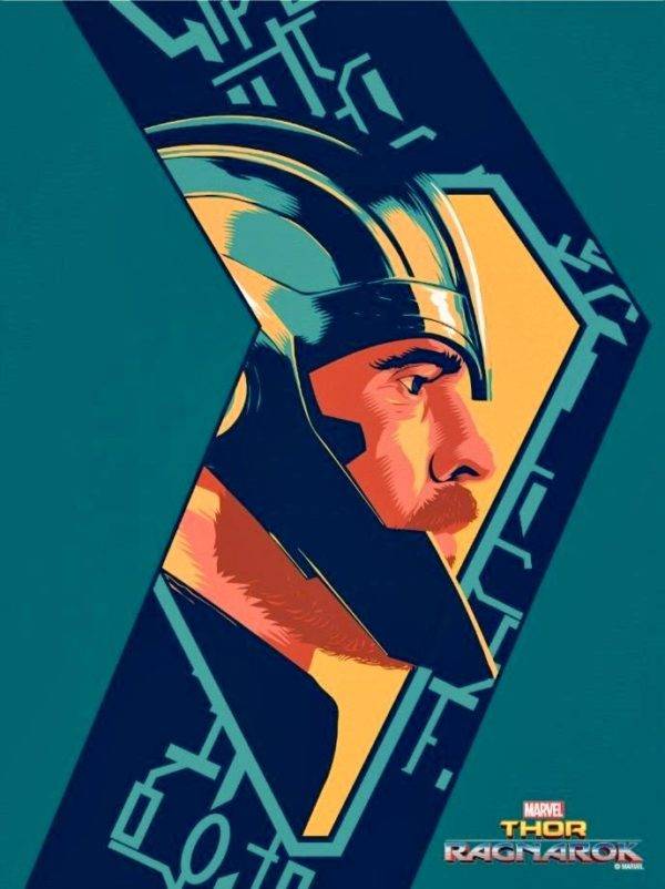 LOOK: Super-Groovy Thor: Ragnarok Art Posters
