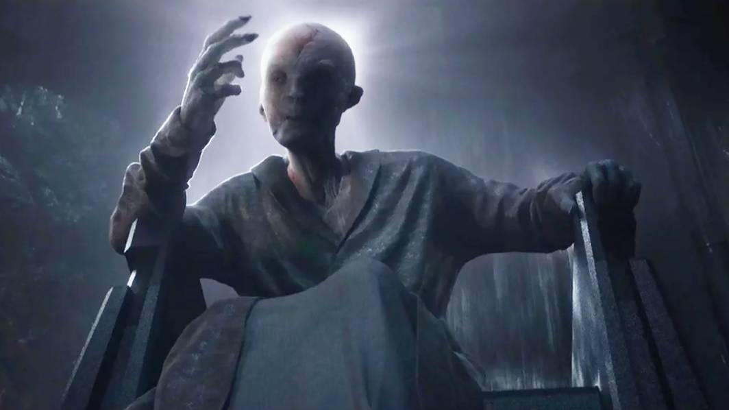 Snoke Character The Mandalorian: Doctor Pershing's Research Was a Reference to Snoke
