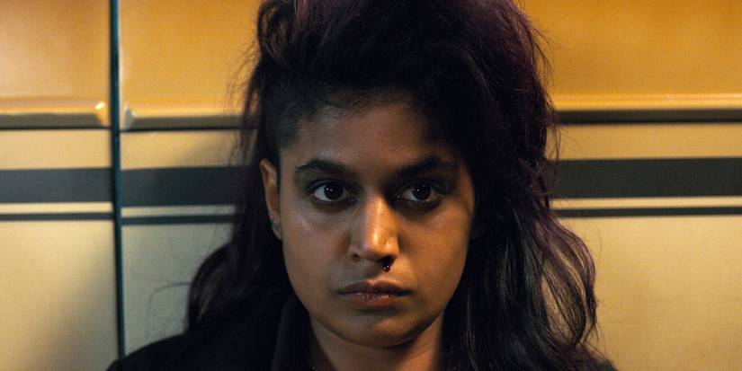 Kali/Eight's nose starting to bleed in Stranger Things Season 2