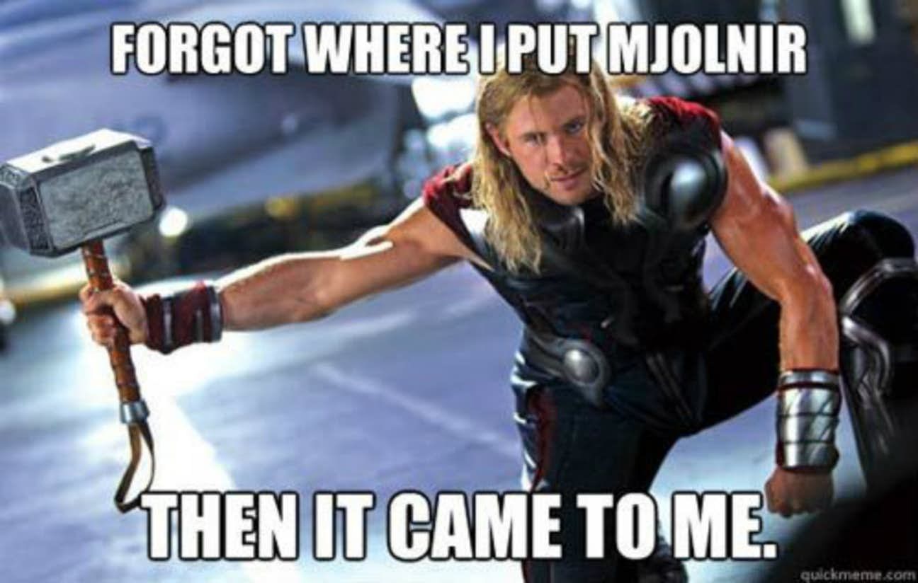 The Best Thor Memes On The Internet Cbr