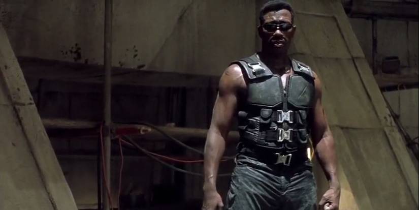 Wesley Snipes as Blade the Daywalker in Blade