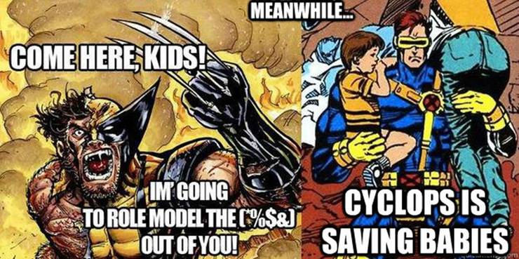 Cyclops Vs Wolverine Memes Cbr