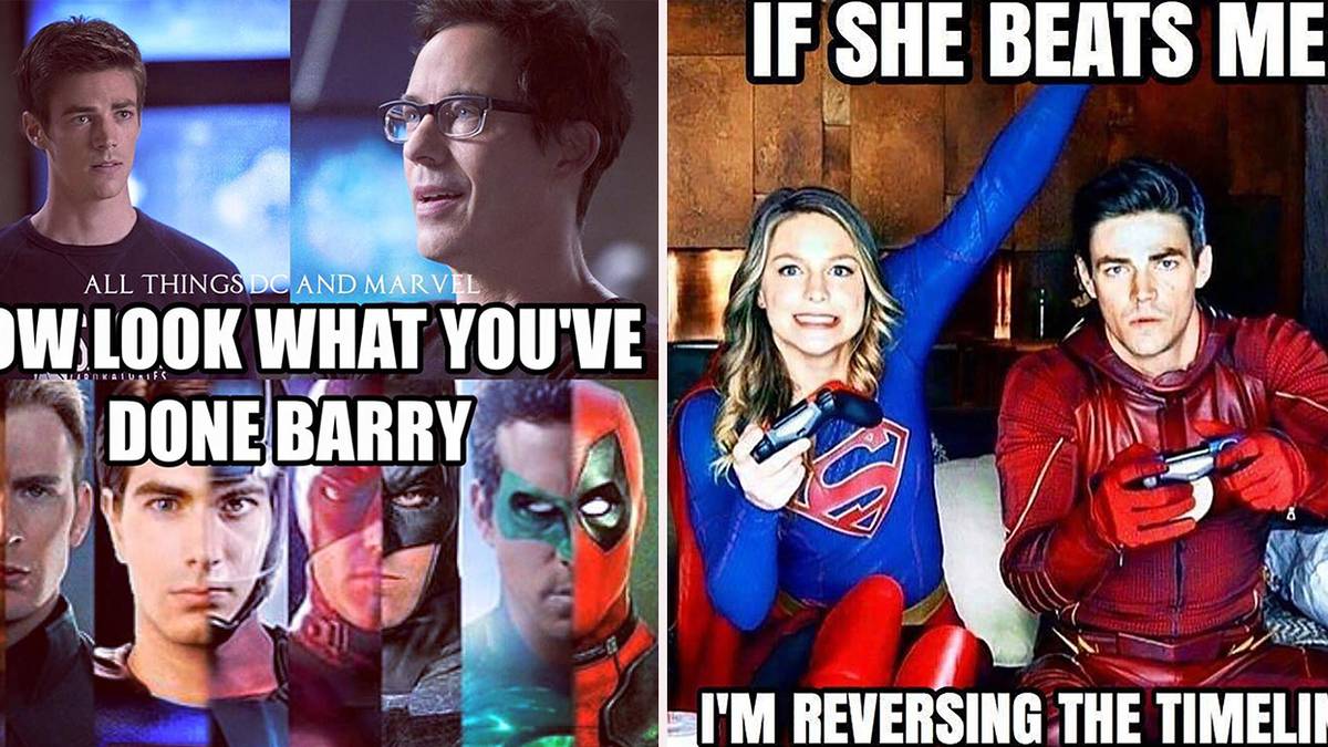 Flashpoint Arrowverse Memes, image size:1200x675