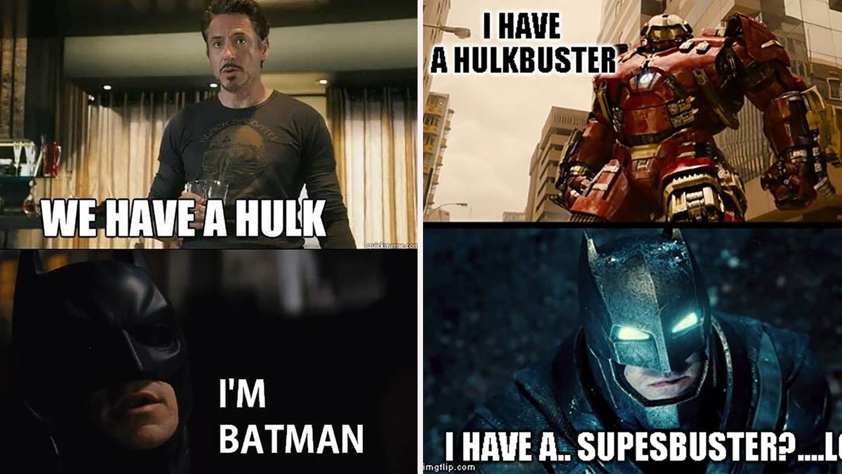 Batman Vs Iron Man Memes, image size:1200x675