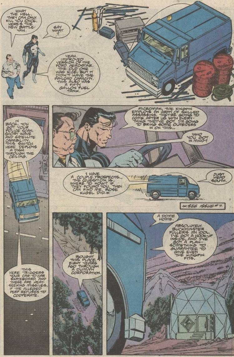 Punisher's Battle Van, Explained