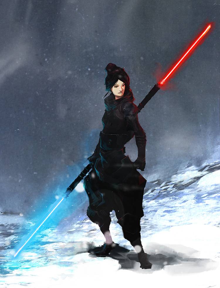 Sith Rey Transformation Star Wars Fan Redesigns