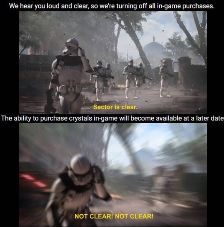Take A Lootbox Young Skywalker Star Wars Battlefront Ii Unlockable Heroes Controversy Know Your Meme
