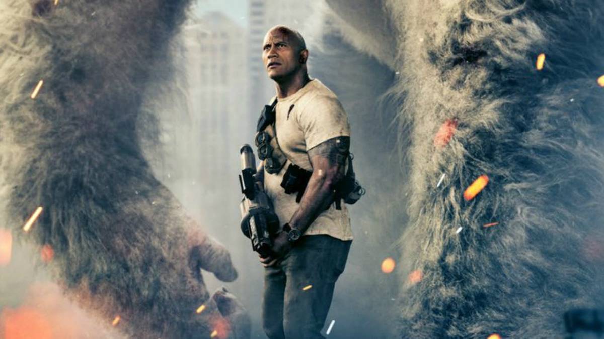 69 Johnson Rampage Dwayne Johnson's Rampage Debuts First Trailer