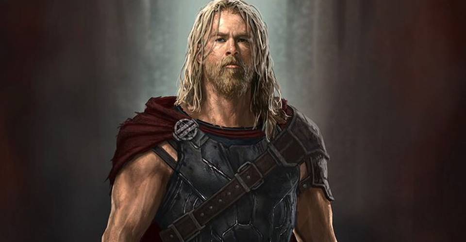 Thor Ragarok Concept Art Of Battle Weary Thor Cbr
