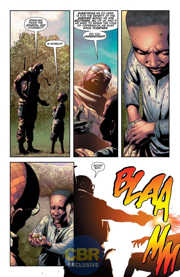 EXCLUSIVE: Being Human Again Weighs Heavy on Victor in Cyborg #20