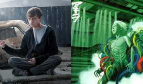 A split image of Dane Dehaan in Chronicle and Akira.