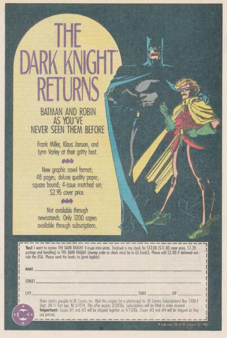 Greatest DC and Marvel House Ads