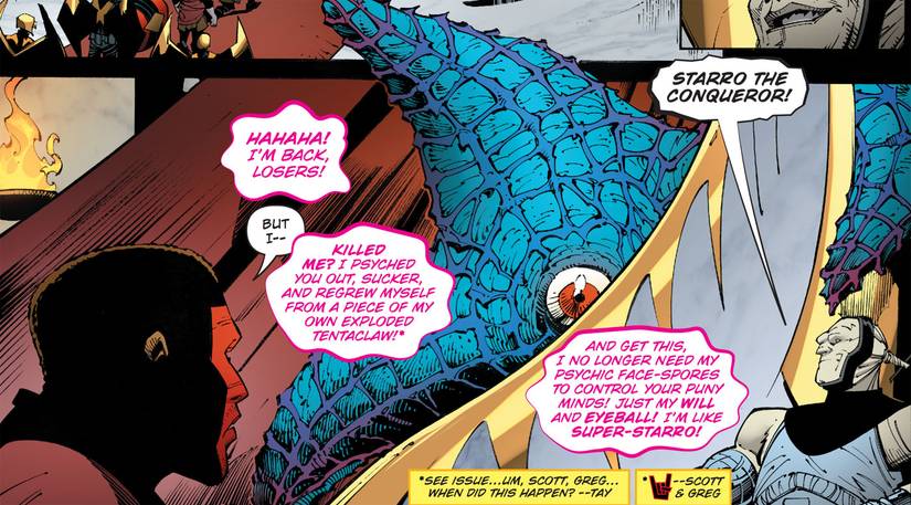 Justice League Villain Starro has New Powers & A New Personality