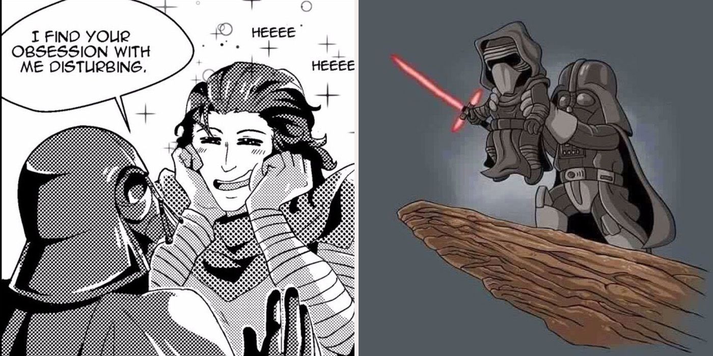 Kylo Ren And Darth Vader Memes, image size:1400x700