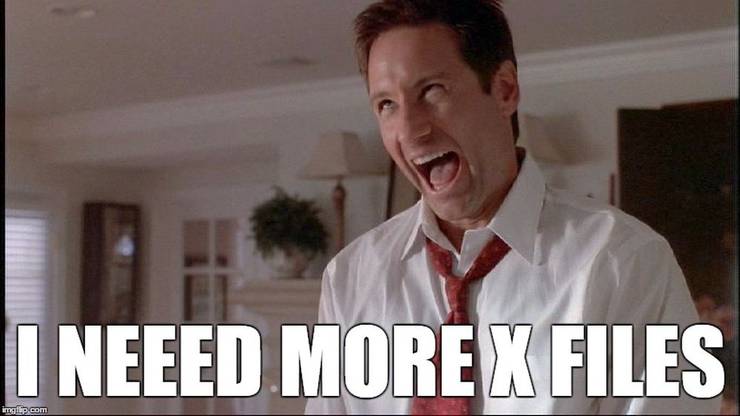 Hysterical X Files Memes Cbr