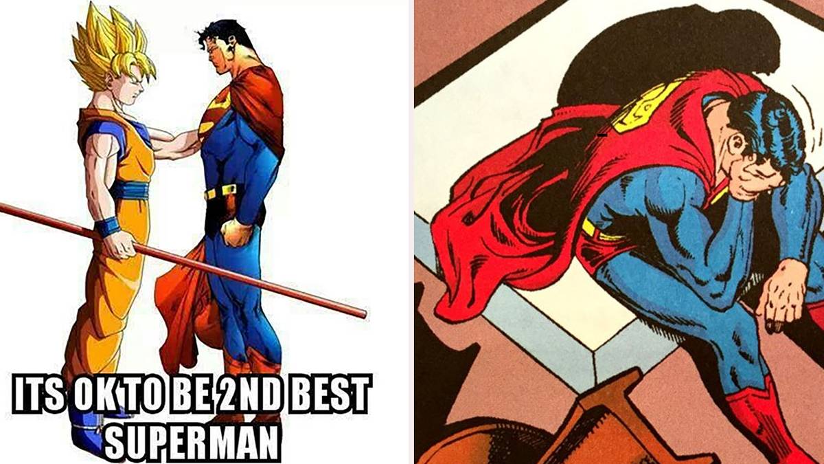 Goku VS. Superman Memes, image size:1200x675