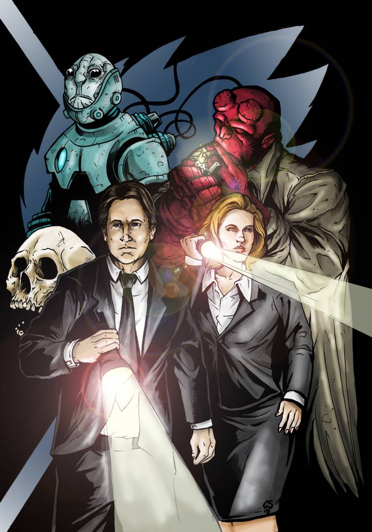 The X-Files Crossover With Comic Book Characters