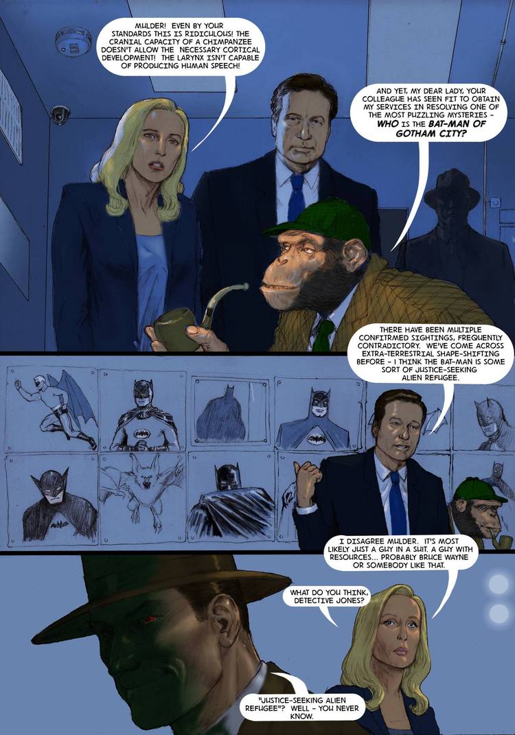 The X-Files Crossover With Comic Book Characters
