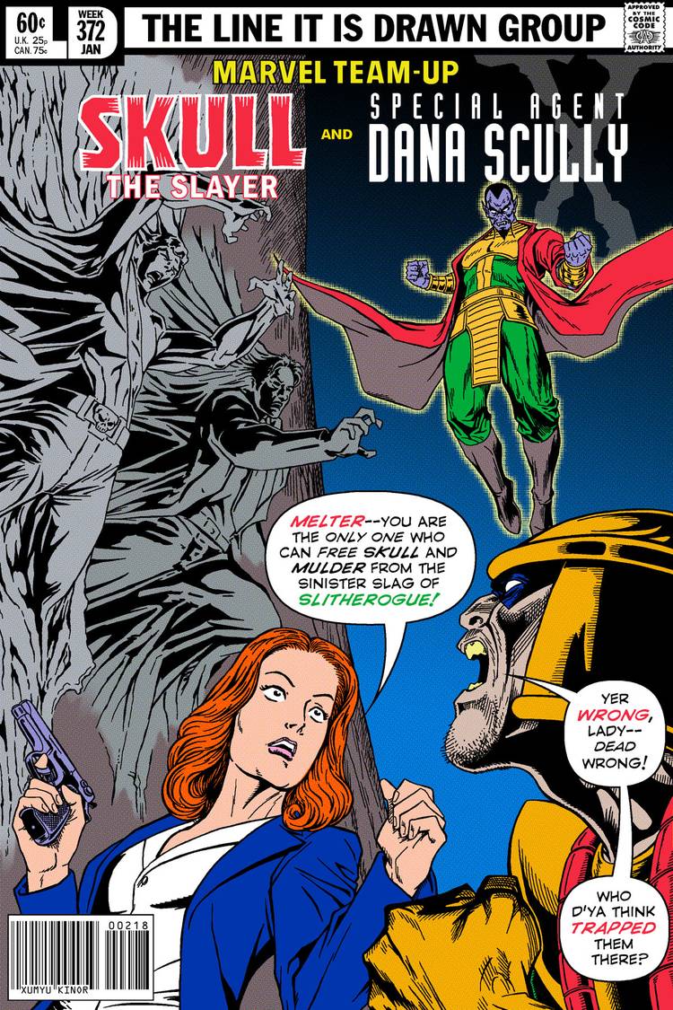The X-Files Crossover With Comic Book Characters