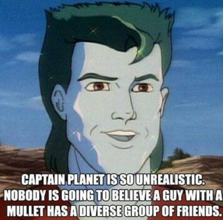 Super Fresh Captain Planet Memes Cbr