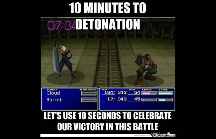 Final Fantasy Memes Cbr