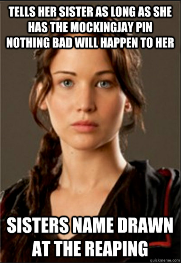 Hilarious Memes From The Hunger Games Film Series