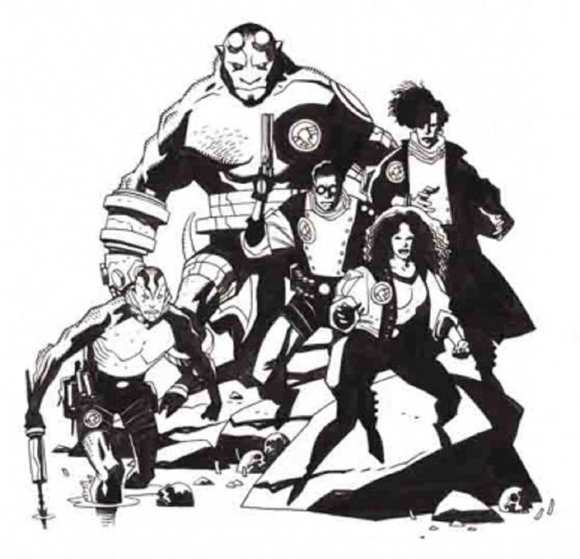 Did Hellboy Almost Debut as Part of a Superhero Team?