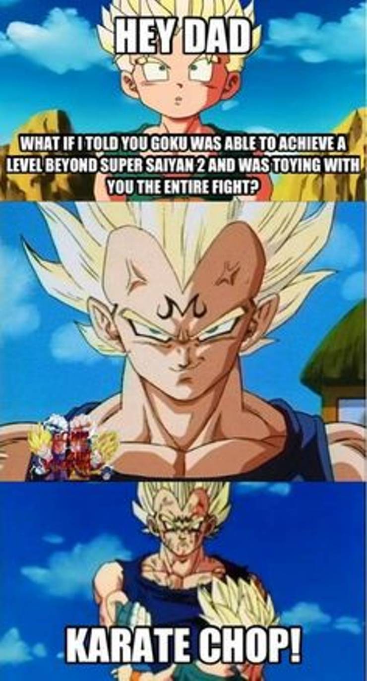 Dragon Ball 16 Hilarious Goku Vs Vegeta Memes Cbr