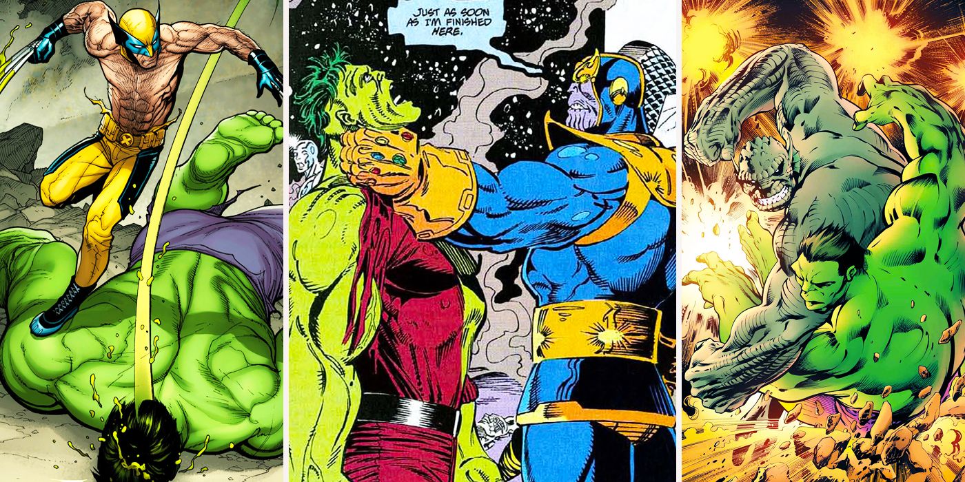 Superheroes Who Beat The Incredible Hulk  CBR