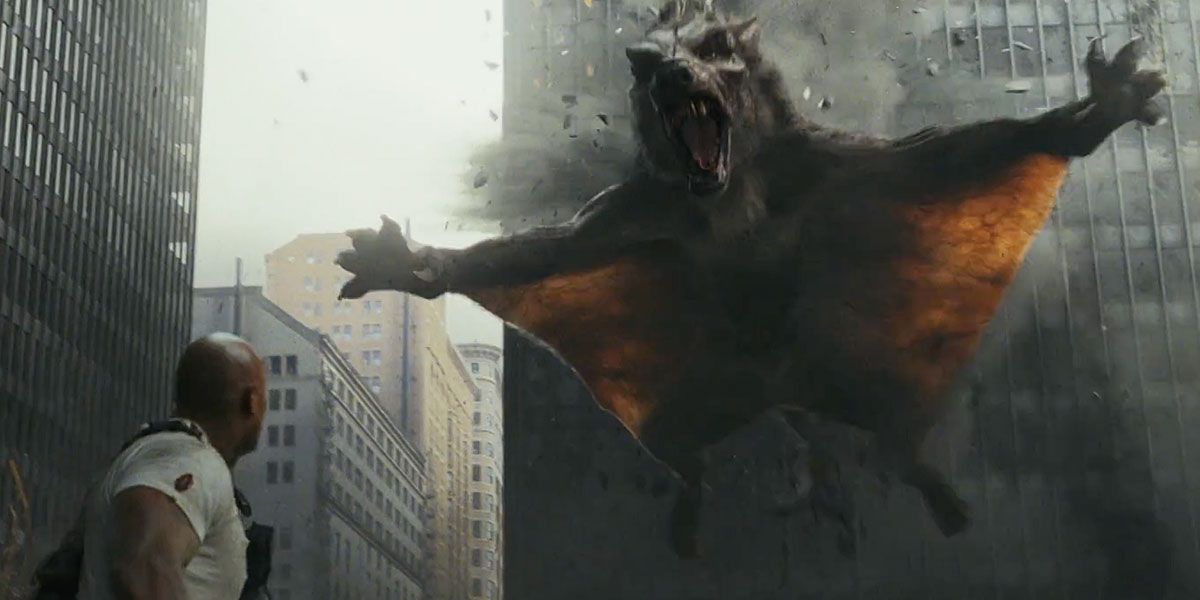 Rampage Trailer Reveals Monsters' Origins, George's Allegiance