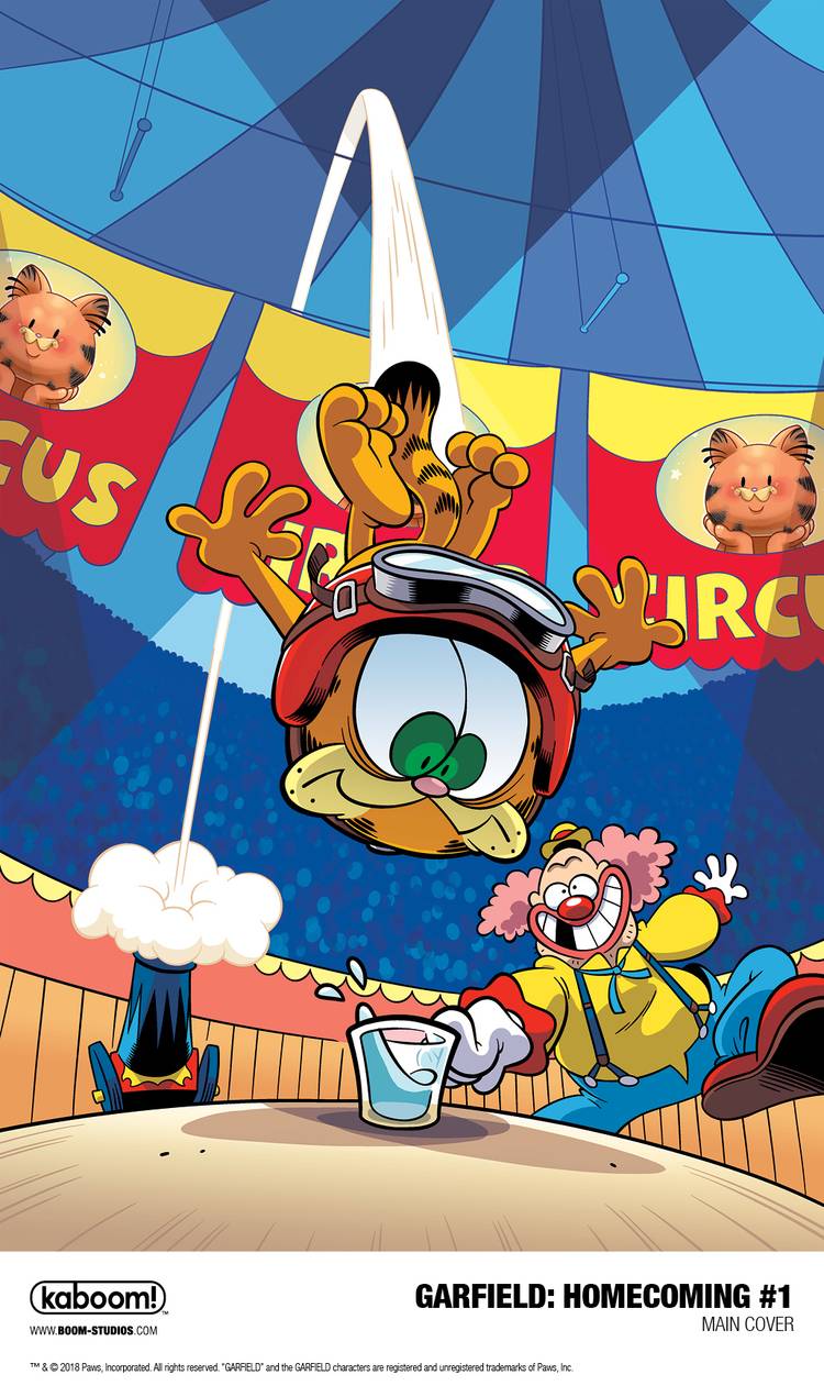 Garfield Joins the Circus in Homecoming Miniseries