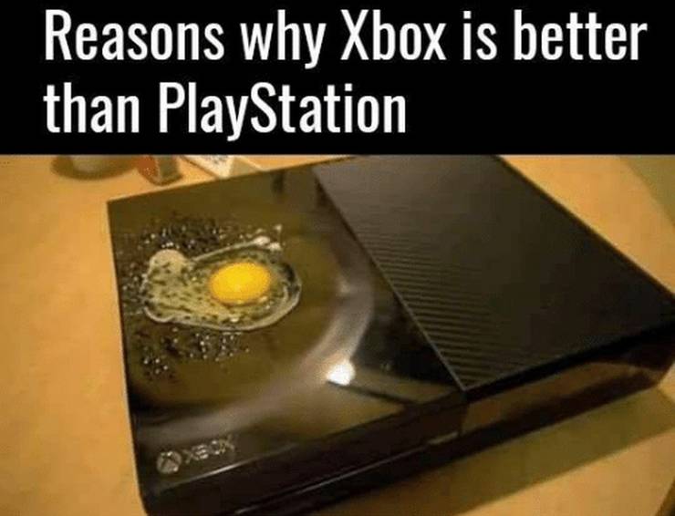Console Wars 15 Xbox Vs Playstation Memes Cbr