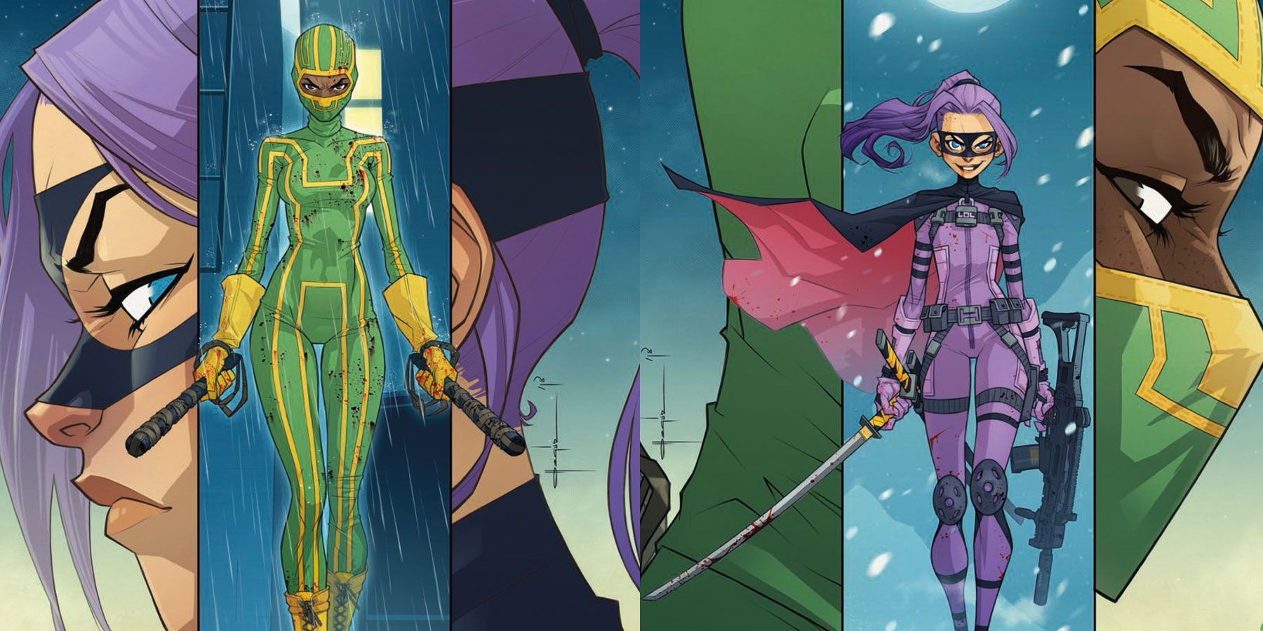 Mark Millar's New Kick-Ass Meets Hit-Girl in Variant