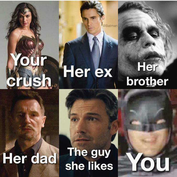 Wonderbat 24 Hilarious Batman And Wonder Woman Memes Cbr