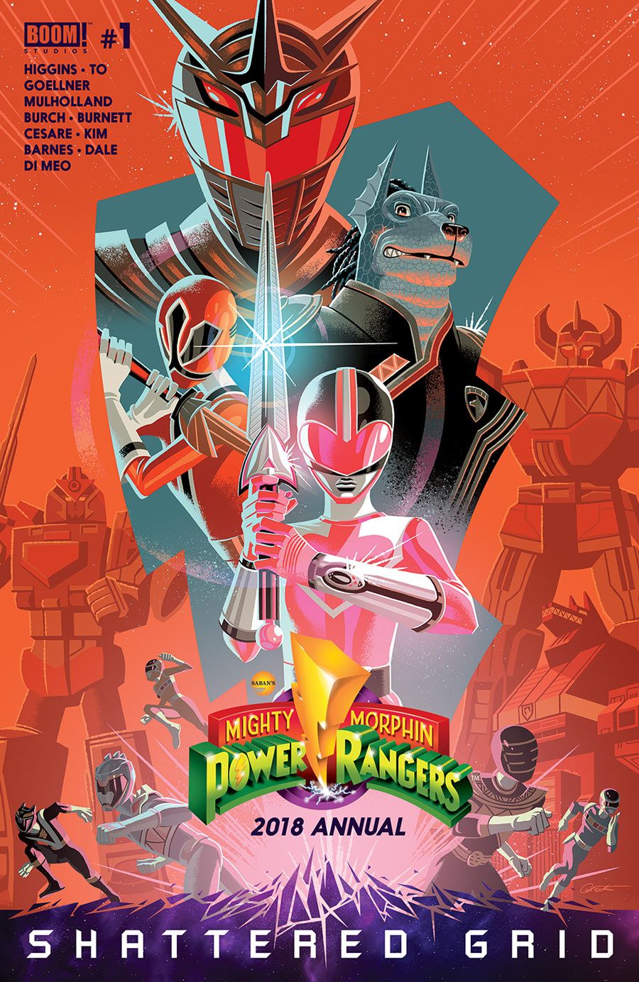 アメコミリーフ Mighy Morphin Power Rangers #1 Amazon | Mighty Morphin Vol. 1 | Parrott, Ryan, Renna, Marco