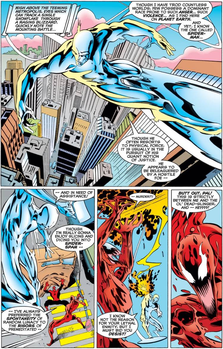 Carnage Symbiote Host History